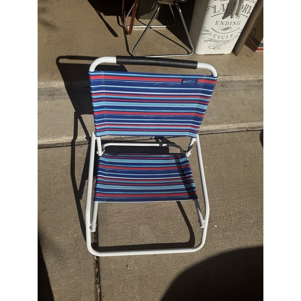 Surf Gear Folding Ground Low Sit Beach Sand Chair Aluminum
